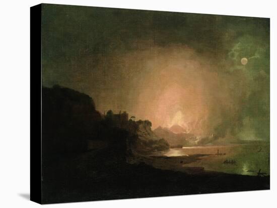 The Eruption of Mount Vesuvius-Joseph Wright of Derby-Premier Image Canvas