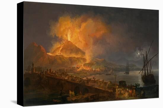 The Eruption of Mt. Vesuvius, 1777-Pierre Jacques Volaire-Premier Image Canvas