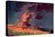 The Eruption of Vesuvius-Joseph Wright of Derby-Premier Image Canvas