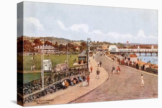 The Esplanade, Paignton-Alfred Robert Quinton-Premier Image Canvas