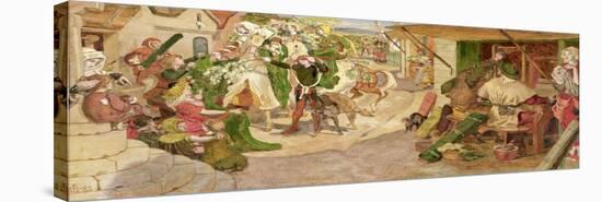 The Establishment of the Flemish Weavers in Manchester in 1363-Ford Madox Brown-Premier Image Canvas