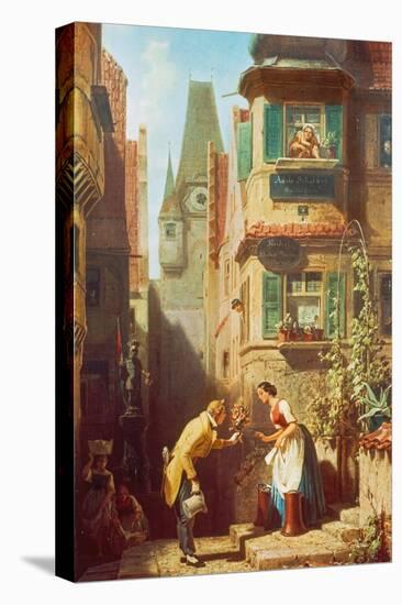 The Eternal Bridegroom, about 1855/58-Carl Spitzweg-Premier Image Canvas