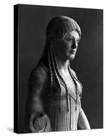 'The Euthydikos Kore, from the Acropolis, circa 490 BC' Giclee Print