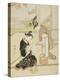 The Evening Glow of a Lamp , from the series Eight Views of the Parlor , c.1766-Suzuki Harunobu-Premier Image Canvas