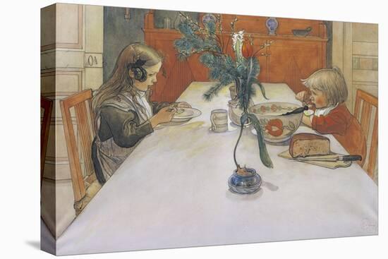 The Evening Meal-Carl Larsson-Premier Image Canvas