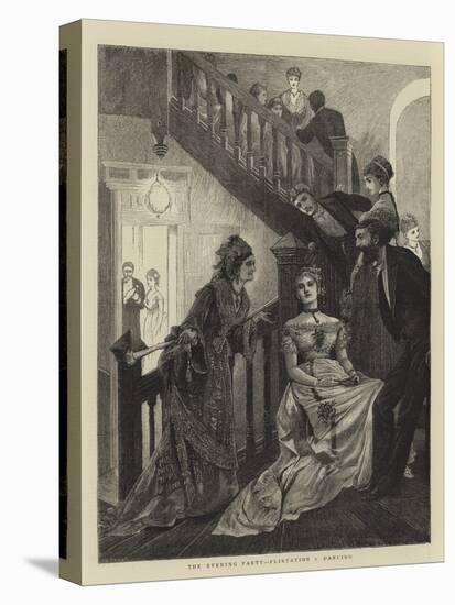 The Evening Party, Flirtation V Dancing-Arthur Hopkins-Premier Image Canvas