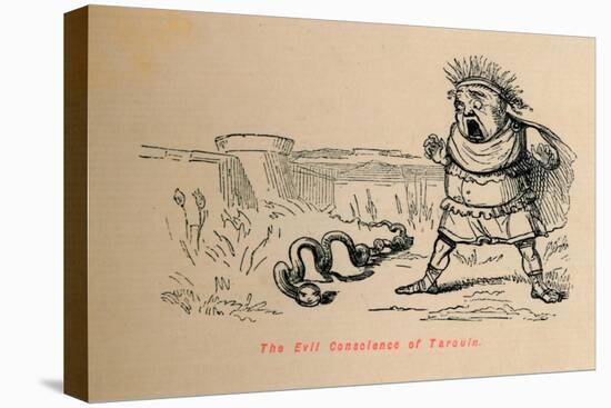 'The Evil Conscience of Tarquin', 1852-John Leech-Premier Image Canvas