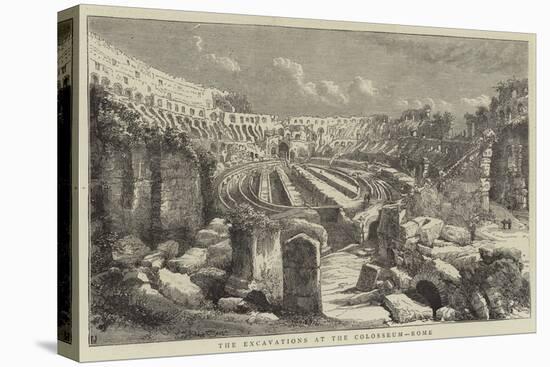 The Excavations at the Colosseum, Rome-null-Premier Image Canvas