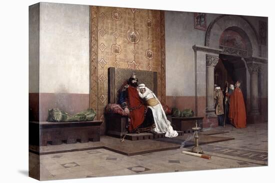 The Excommunication of Robert the Pious, 1875-Jean-Paul Laurens-Premier Image Canvas