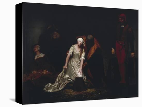 The Execution of Lady Jane Grey, 1834-Paul Delaroche-Premier Image Canvas