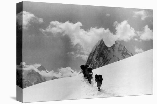 The Expedition for the Conquest of K2 Marching To the Top-null-Premier Image Canvas