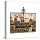 The Expedition of the French and Genoese to Barbary, 15th Century-null-Premier Image Canvas