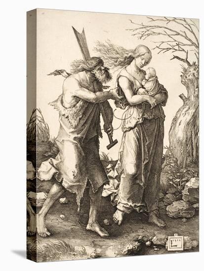 The Expulsion from Paradise, 1510-Lucas van Leyden-Premier Image Canvas