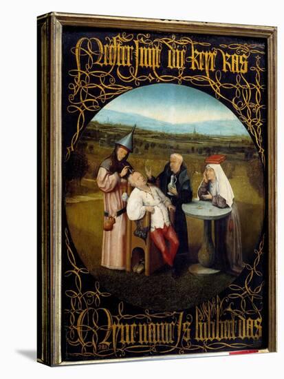 The Extraction of the Stone of Folie. Painting by Hieronymus Van Aeken (Aken) Dit Jerome Bosch (145-Hieronymus Bosch-Premier Image Canvas