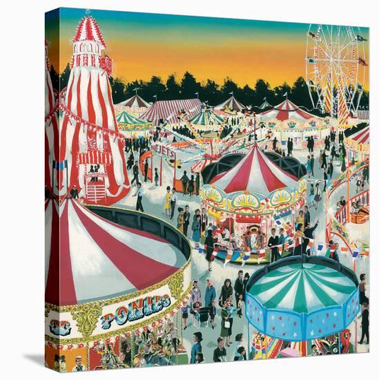 The Fair (Gouache on Paper)-Clive Uptton-Premier Image Canvas