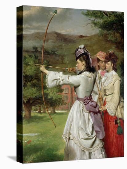 The Fair Toxophilites, 1872-William Powell Frith-Premier Image Canvas