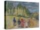 The Fairytale Forest, 1901-2 (Oil on Canvas)-Edvard Munch-Premier Image Canvas