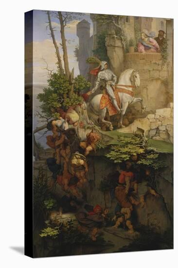 The Falkenstein Knight, 1843-44-Moritz Von Schwind-Premier Image Canvas