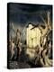 'The Fall of the House of Usher' by Edgar Allan Poe-Arthur Rackham-Premier Image Canvas