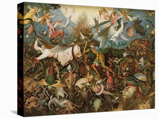 The Fall of the Rebel Angels, 1562-Pieter Bruegel the Elder-Premier Image Canvas