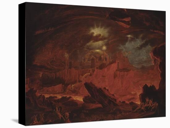 The Fallen Angels Entering Pandemonium, from 'Paradise Lost', Book 1-John Martin-Premier Image Canvas