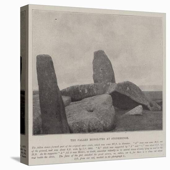 The Fallen Monoliths at Stonehenge-null-Premier Image Canvas