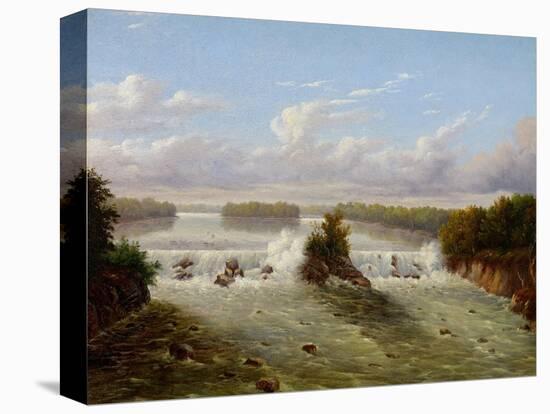 The Falls of St. Anthony, 1848-Seth Eastman-Premier Image Canvas