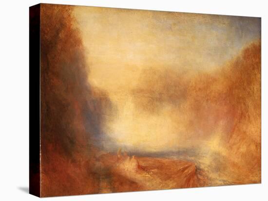 The Falls of the Clyde, C.1840 (Oil on Canvas)-Joseph Mallord William Turner-Premier Image Canvas