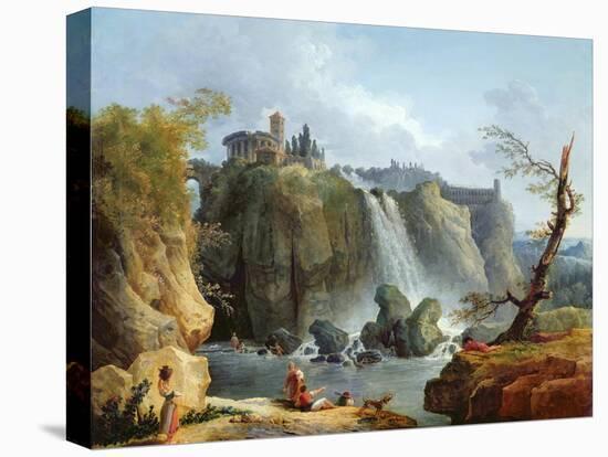 The Falls of Tivoli, 1768-Hubert Robert-Premier Image Canvas
