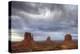 The Famed Mittens, Calling Card of Monument Valley Tribal Park, Utah and Arizona-Jerry Ginsberg-Premier Image Canvas