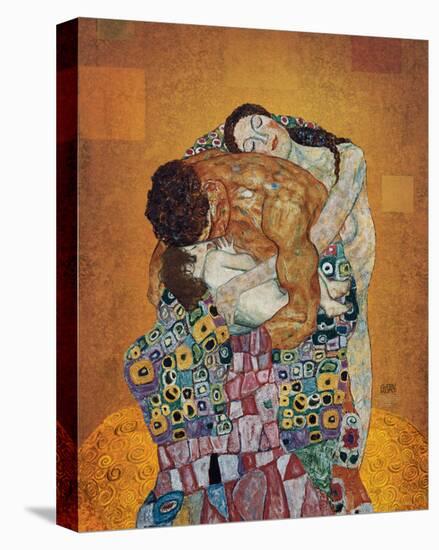 The Family-Gustav Klimt-Stretched Canvas