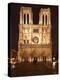 The Famous Cathedral of Notre Dame in Paris after the Rain, France-David Bank-Premier Image Canvas