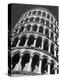 The Famous Leaning Tower, Spared by Shelling in Wwii, Still Standing, Pisa, Italy 1945-Margaret Bourke-White-Premier Image Canvas