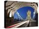 The Famous Tower Bridge over the River Thames in London-David Bank-Premier Image Canvas