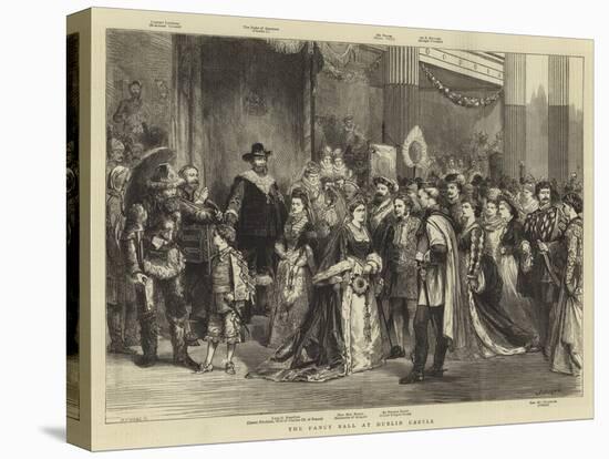 The Fancy Ball at Dublin Castle-Godefroy Durand-Premier Image Canvas