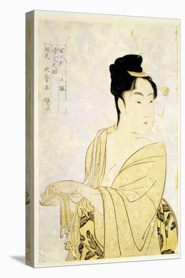 The Fancy-Free Type, from the Series Ten Types in the Physiognomic Study of Women Par Utamaro, Kita-Kitagawa Utamaro-Premier Image Canvas