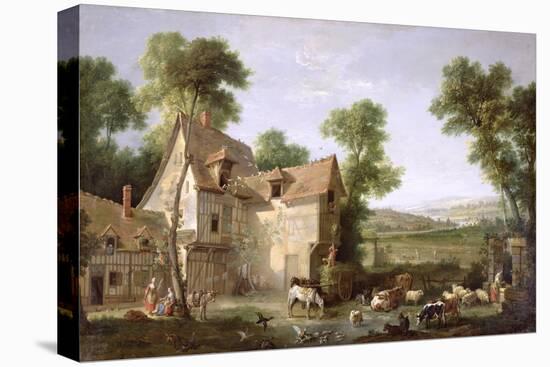 The Farm, 1750-Jean-Baptiste Oudry-Premier Image Canvas