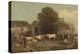 The Farm Sale, 1820-Richard Barrett Davis-Premier Image Canvas