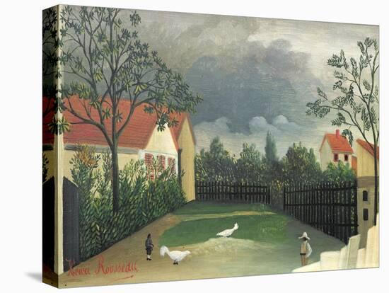 The Farm Yard, 1896-98-Henri Rousseau-Premier Image Canvas