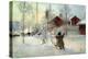 The Farmhouse and Washhouse-Carl Larsson-Premier Image Canvas