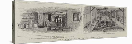 The Fatal Disaster in Spitalfields-null-Premier Image Canvas