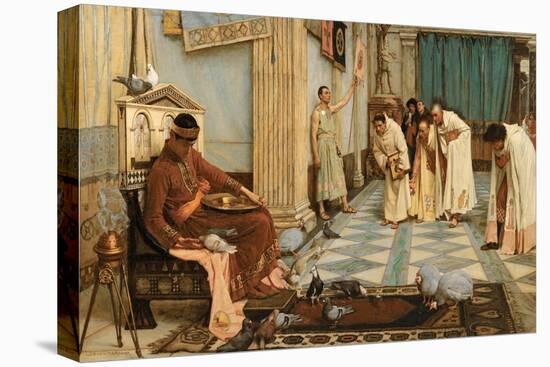 The Favourites of Emperor Honorius, C.1883-John William Waterhouse-Premier Image Canvas