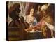 The Feast of Esther, c.1625-Jan The Elder Lievens-Premier Image Canvas