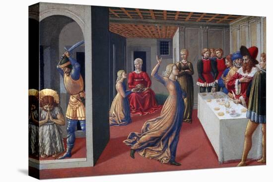 The Feast of Herod and the Beheading of Saint John the Baptist, 1461-1462-Benozzo Gozzoli-Premier Image Canvas