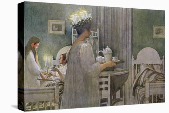 The Feast of St. Lucy on 13th December, 1916-Carl Larsson-Premier Image Canvas