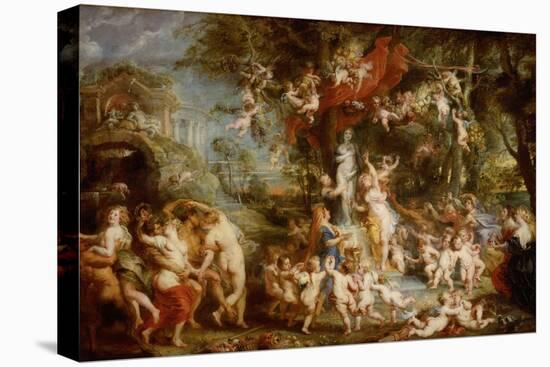The Feast of Venus (The Festival of Venus Verticordi), 1636-1637-Peter Paul Rubens-Premier Image Canvas