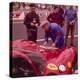 The Ferrari Pit, Le Mans, France, 1965-null-Premier Image Canvas