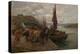 The Ferry (Oil on Canvas)-Charles James Adams-Premier Image Canvas