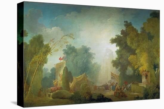The Festival in the Park of St, Cloud, 1778-80-Jean-Honoré Fragonard-Premier Image Canvas