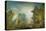 The Festival in the Park of St, Cloud, 1778-80-Jean-Honoré Fragonard-Premier Image Canvas